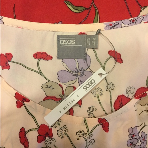 🆕 ASOS Mix & Match Floral Skater Dress - Picture 5 of 6